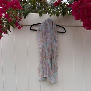 Pastel HAMSA infinity Scarf